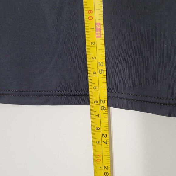 La Vie En Rose Aqua Black Strapless Cover Up Dress One Piece Padded Size Small - Picture 5 of 8